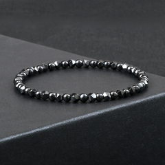 Pulseiras masculinas Acelo de Pedra Natural 4mm - loja online