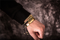 Kit de pulseira Cruz Cravejado de Zircônia Luxo - loja online