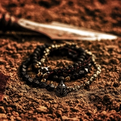 Imagem do Kit de Pulseira Masculina Spartacus Premium