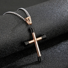 CORRENTE CRUCIFIXO HOLY AÇO INOX - comprar online