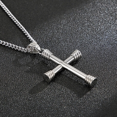 CORRENTE CRUCIFIXO HOLY AÇO INOX - comprar online