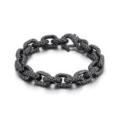 Pulseira Masculina Aço Inox Viking Hermod na internet