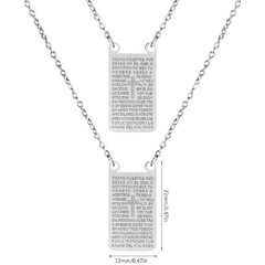 ESCAPULARIO SAGRADO ROSÁRIO - Pulseiras e Acessórios Masculino | Sr Lordre