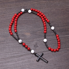 Terço de pedra Natural - Pulseiras e Acessórios Masculino | Sr Lordre