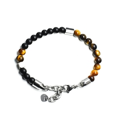 Pulseiras Masculino Bacco de Pedra Natural 6mm - comprar online