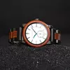 Relógio Masculino Funcional Casual Madeira Premium