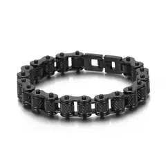 Pulseira Masculina Corrente Rock Aço Inoxidável