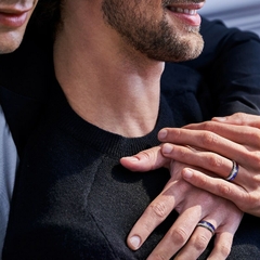 Anel Masculino Seta Premium Tungstênio - Pulseiras e Acessórios Masculino | Sr Lordre