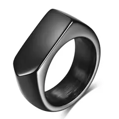 Anel Masculino Flat Aço Inoxidável Premium - loja online