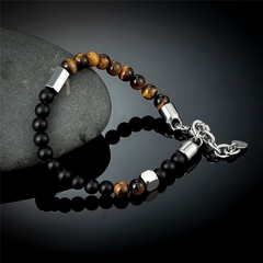 Pulseiras Masculino Bacco de Pedra Natural 6mm na internet