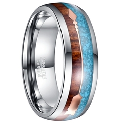 Anel Masculino Seta Premium Tungstênio 8mm - loja online