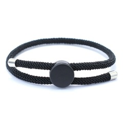 Pulseira Masculina Adriça De Corda Náutica Ajustável