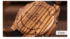 Relógio Masculino Culinas Coleção Madeira Premium - comprar online