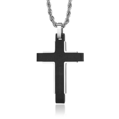 Colar Masculino Rock Aço Inoxidável Premium
