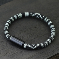 Pulseira Masculina Tecido Tramado - loja online