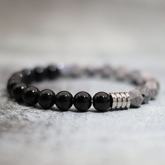 Pulseira Masculina Apolo de Pedra Natural 8mm - loja online