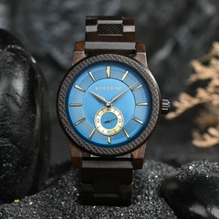 Relógio Masculino Funcional Casual Madeira Premium - loja online