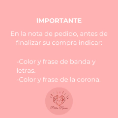 Combo banda+diadema piedritas en internet
