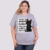 Camiseta Unissex PLUS SIZE " Azar de quem não tem um Gato Preto"