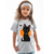 Camiseta Infantil do Júlio Cinza