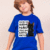 Camiseta Infantil " Azar de quem não tem um Gato Preto"