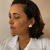 Brinco ear cuff 8 fileiras cravejadas banhado a prata - comprar online