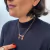 Colar personalizado canga nomes e pingente filhos banhado a ouro 18k - comprar online