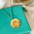 Colar personalizado fotogravação banhado a ouro 18k - comprar online