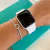Pulseira riviera regulável com coração vazado prata 925 - comprar online