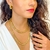 Anel gota lisa e com detalhes vazado banhado a ouro 18k - comprar online