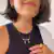 Colar personalizado canga nomes e pingente filhos banhado a ouro 18k - Karine Ramalho Joias