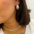 Colar malha pipoca 37cm banhado a ouro 18k - comprar online