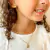 Conjunto Infantil Colar e Brincos Abelhinha uma zircônia banhado a ouro 18k