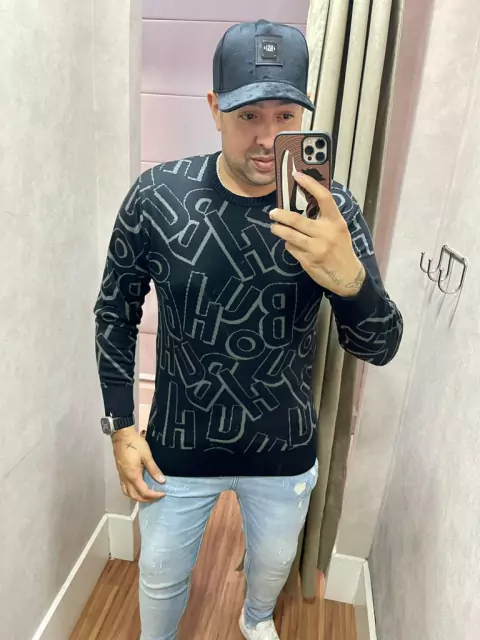 Blusa Tricot Print Buh