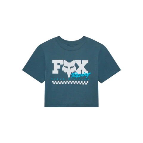 Remera Checker Baby Tee Mujer Fox