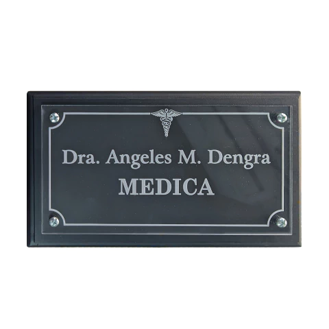 Placa Profesional De Acrílico - comprar online