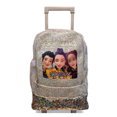 Mochila Importada Premium Guerreras Kpop Brillos 17p