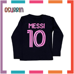 Pijama Messi Inter 100% algodón peinado premium y doble estampa T4 al 14. en internet