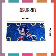 Imagen de Combo Toalla Toallon + Remera de Agua Sonic