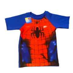 Combo Toalla Toallon + Remera de Agua Hombre Araña