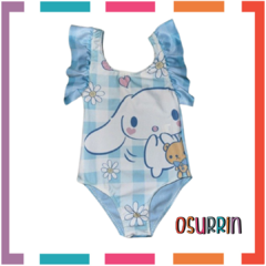 Malla Cinnamoroll Lycra Premium Full Print con Volados