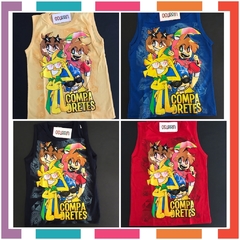 Musculosa Algodón SONIC Estampa Clásica. - OSURRIN