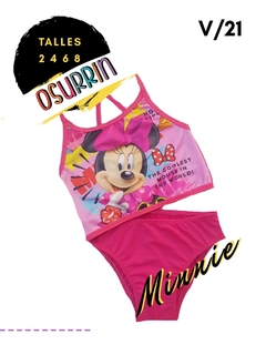 BIKINI LYCRA PREMIUM FULL PRINT CON VOLADOS MINNIE en internet