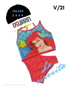 BIKINI LYCRA PREMIUM FULL PRINT CON VOLADOS LA SIRENITA - comprar online