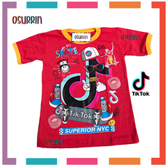 Remera Edición Especial TIK TOK algodón. T4 al 14. Avengers / Skate - tienda online