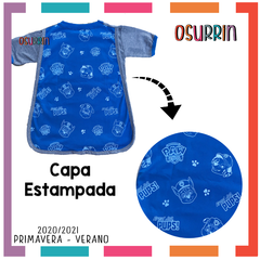 Remeras de algodón con CAPA estampa Patrulla Canina - Paw Patrol - Chase - Marshall - comprar online