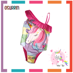 Malla Lycra Premium Full Print con Volados Stitch - OSURRIN