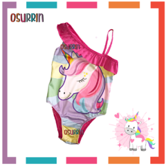 Malla Lycra Premium Full Print Unicornio resistente al cloro - tienda online