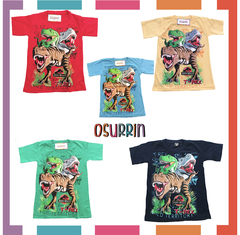 Imagen de Remera algodón manga corta estampa clásica de personajes