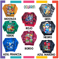 ¡Ultimos en PROMO! Buzo Estampa ARAÑA - DRAGON BALL - ZOMBIES cuello redondo. - comprar online